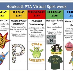 PTA Virtual Spirit Week