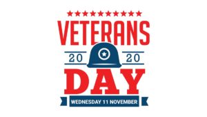 2020 Veteran's Day Wednesday 11/11/20